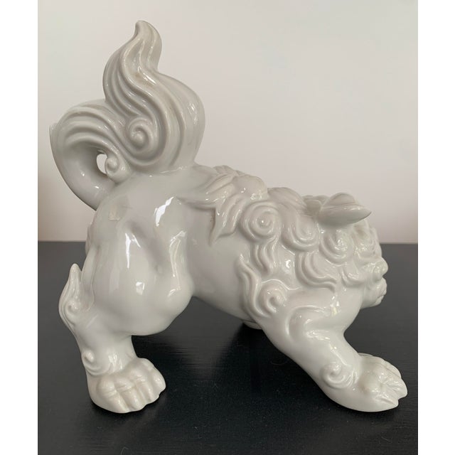 1960s 1960s Blanc De Chine Otagiri Foo Dog For Sale - Image 5 of 6