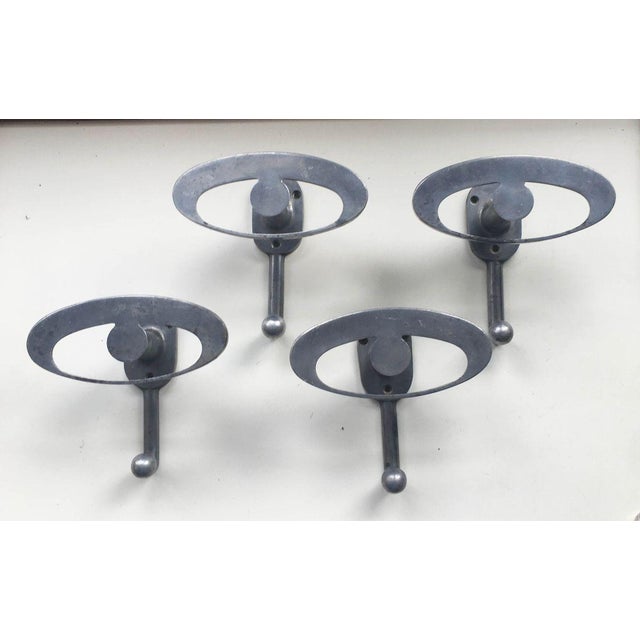 Vintage Aluminum Racks, Set of 4 For Sale - Image 10 of 10