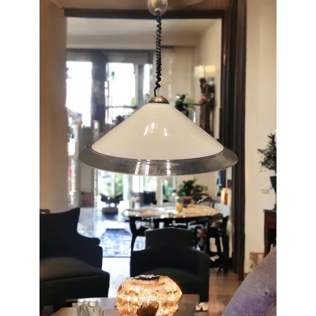 Murano Glass Pendants, 1970s, Set of 2 For Sale - Image 9 of 15