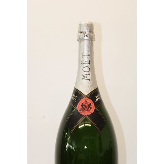 Mid 20th Century Moet & Chandon Display Champagne Bottle For Sale - Image 5 of 6