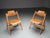 Folding Chairs in Beech and Metal attributed to Egon Eiermann, Germany, 1950s For Sale - Image 9 of 11