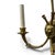 Maison Jansen After Andre Abrus French Neoclassical Brass Sconces- A Pair For Sale - Image 4 of 6
