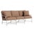 Brown Jordan Venetian Sofa, Dove frame with Fusion Clay fabric For Sale - Image 12 of 12