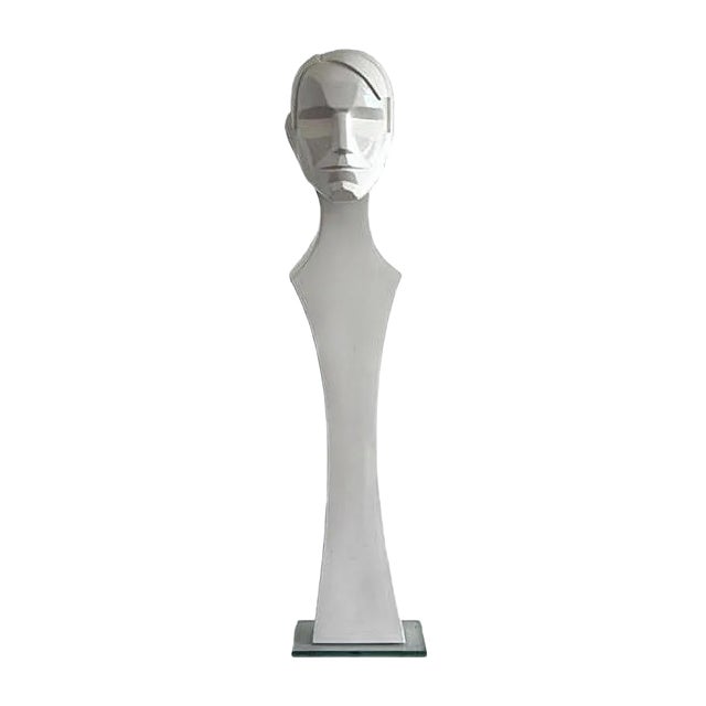 Art Deco Sculpture Bust For Sale