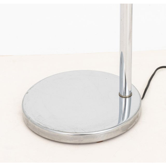 Metal Nessen Studio Swing Arm Chrome Floor Lamp For Sale - Image 7 of 7