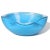 Glass Vintage Barbini Murano Blue White Stripes Gold Flecks Italian Art Glass Mid Century Ashtray Bowl Dish For Sale - Image 7 of 7