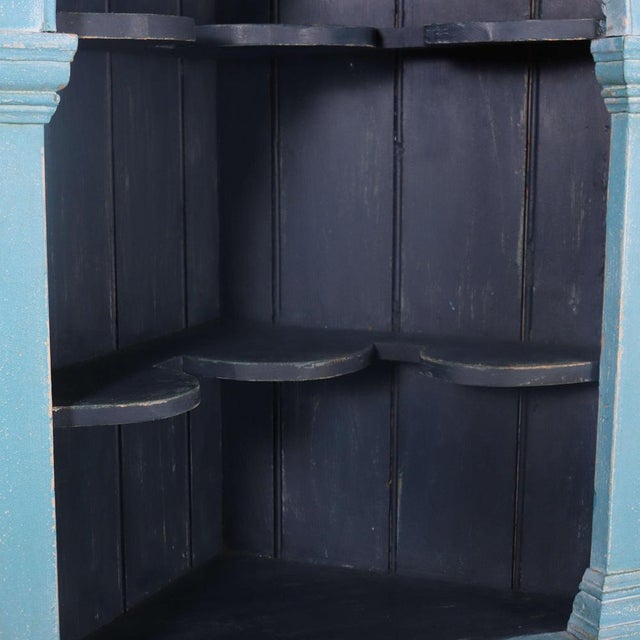 19th Century English Corner Cupboard For Sale - Image 9 of 10