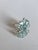 Blue Set in 18k White Gold, 16.20 Carats Aquamarine & Diamond Oversized Cocktail Ring, Size 6 For Sale - Image 8 of 13