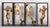 Precious Sculpture, proposed in four Modules, in Excellent condition, Authentic 1998 Creation in Gold Leaf, bronze and...