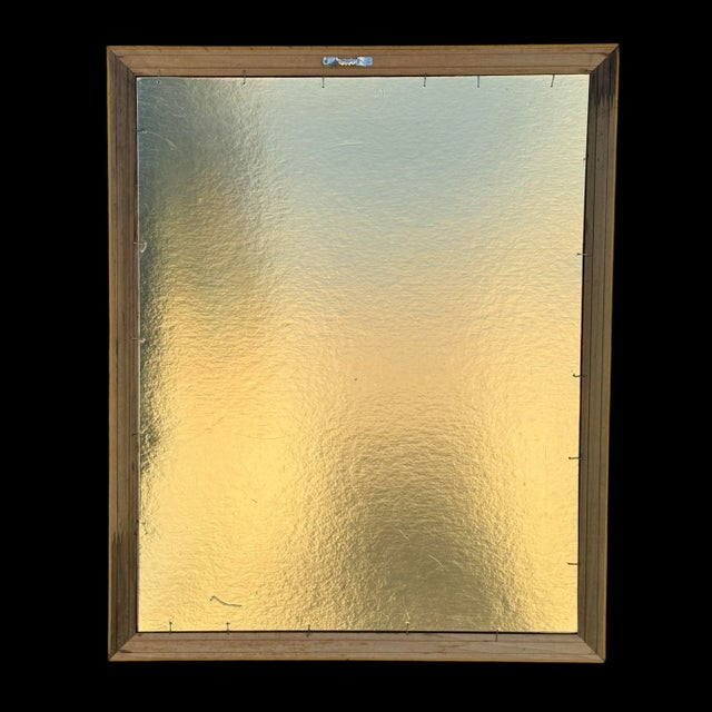 White Vintage M. Khaleghi Avian Birds Watercolor Print, Signed & Framed Original l.e. Art For Sale - Image 8 of 9