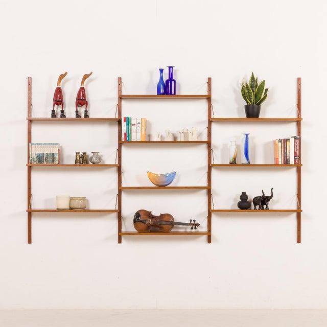 Mid-Century Modern Mid-Century Danish Teak Shelving Unit, 1960s For Sale - Image 3 of 13