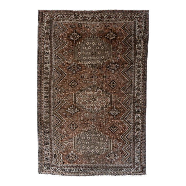 Antique Shiraz Scatter Rug For Sale