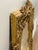 Large Ornate Rococo Revival Gold Floral Wood & Composition Wall Mirror For Sale - Image 4 of 16