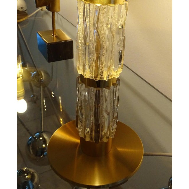 Large Vintage Glass Table Lamps from Kaiser Leuchten, Set of 2 For Sale - Image 13 of 15