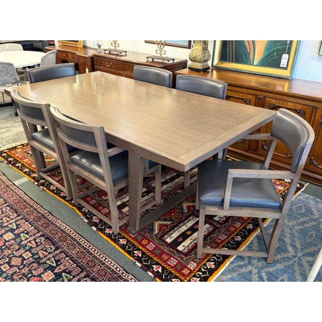 Maxalto for B & B Italia InToto Dining Table + Dining Chairs, Set For Sale - Image 10 of 12