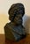 Antique 19th Century Grand Tour Classical Bronze Library Bust or Sculpture of Asclepius, Greco-Roman God of Medicine For Sale - Image 9 of 17