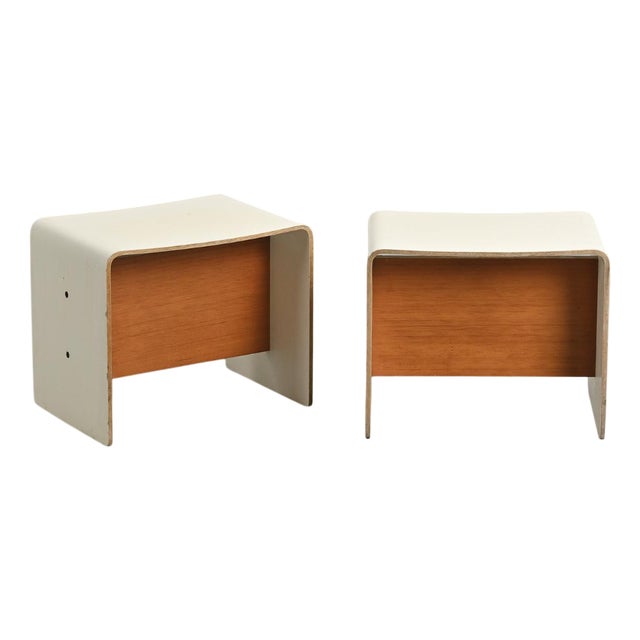 Nightstands by Pierre Guariche for La Plagne, 1968, Set of 2 For Sale