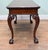 Wood Chippendale Mahogany Console Table, 1920 For Sale - Image 7 of 8
