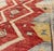 Red Antique Turkish Oushak Rug With Bold Red, Soft Blue, and Golden Accents For Sale - Image 8 of 8