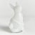 Our hand blown and molded glass bunny sculpture is simply adorable in Spring or even year round. The color is added to...