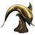 Mid-Century Modern Mid 20th Century Large Mid Century Brass Jumping Dolphin Sculpture For Sale - Image 3 of 9