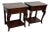 Georgian Style End Tables/Nightstands, Pair For Sale