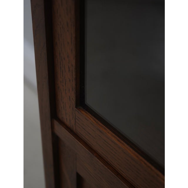 Stickley Mission Oak 3 Tier Barrister Bookcase For Sale - Image 11 of 16