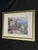 2020s Framed Mediterranean Coastal Villa Landscape Artwork For Sale - Image 5 of 7