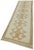 Boho Chic Beige Bohemian Runner Rug For Sale - Image 3 of 7
