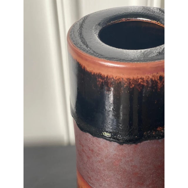 Mid 20th Century Ceramic Vase by Brother Thomas Bezanson For Sale - Image 10 of 13