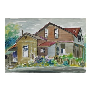 Home and Garden Landscape by Monterey Bay Artist Artist Diane Baldwin For Sale