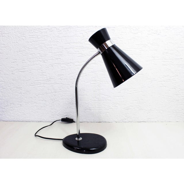 Black Diabolo Desk Lamp, 1970s For Sale - Image 11 of 11