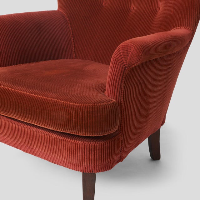 Wingback Lounge Chair by Theo Ruth For Sale In San Francisco - Image 6 of 7