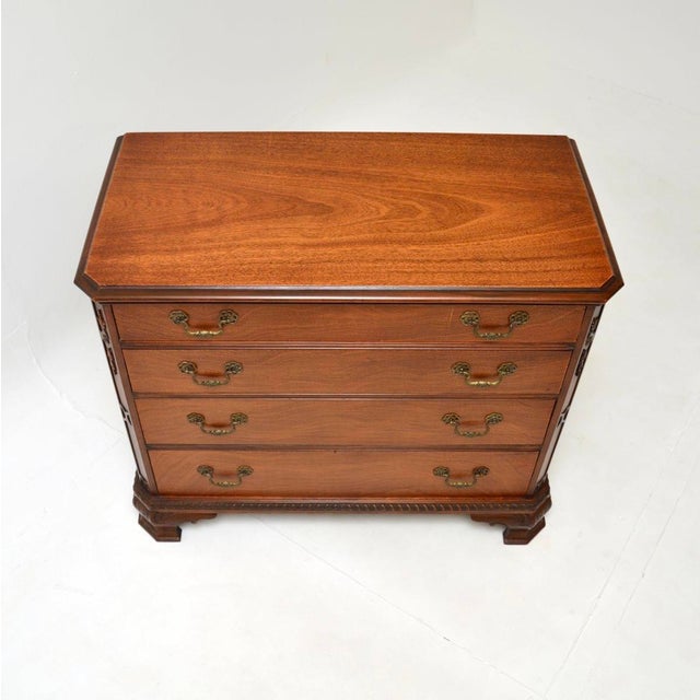 1950s Antique Georgian Chest of Drawers from Drexel, 1950s For Sale - Image 5 of 10