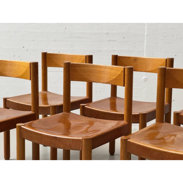 Mid-Century Model 6200 Chairs by Robert & Trix Haussmann for Dietiker, 1960s, Set of 6 For Sale - Image 6 of 18