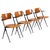 Pyramid Dining Chairs by Wim Rietveld for Ahrend De Cirkel, Netherlands, 1960s, Set of 4 For Sale - Image 13 of 13
