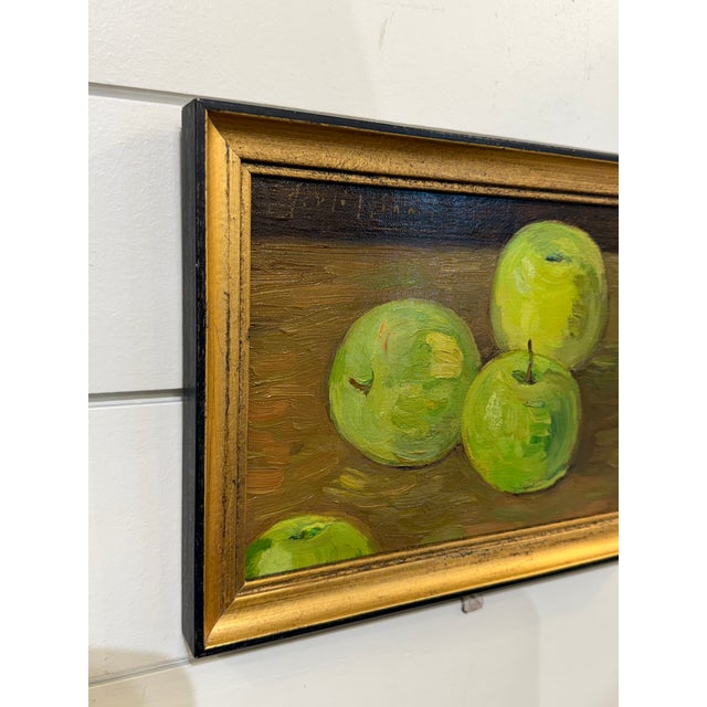 21st Century Original Painting "Green Apples" For Sale In Nashville - Image 6 of 7