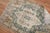 Green Zabihi Collection Worn Green Persian Scatter Size Rug For Sale - Image 8 of 8