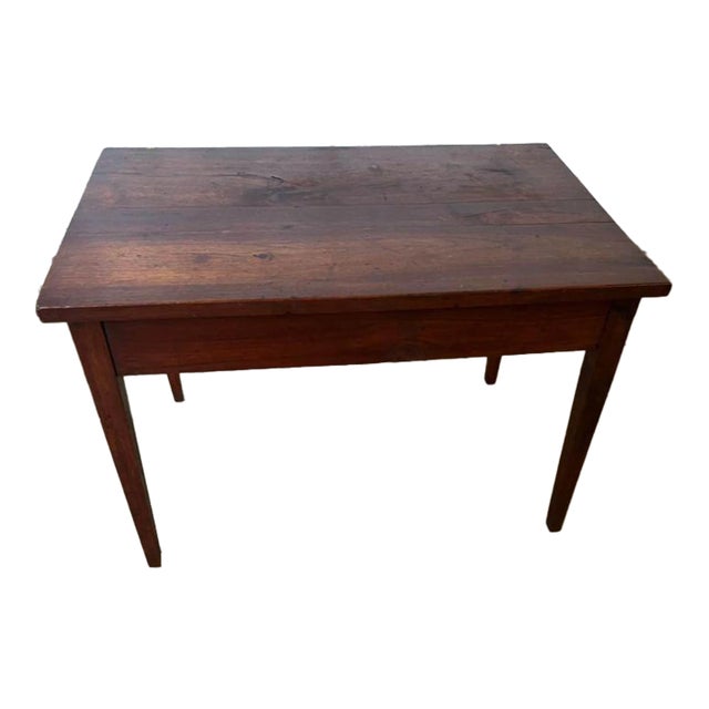 Early 20th Century Antique Mahogany Side Table. For Sale