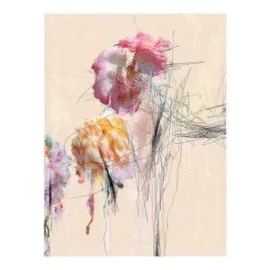 Contemporary Abstract Archival Pigment Print on Ilford Smooth Pearl Paper Photography "Experiencing Anxiety" by Gianfranco Pezzot
