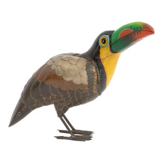 Sergio Bustamante Toucan Sculpture For Sale