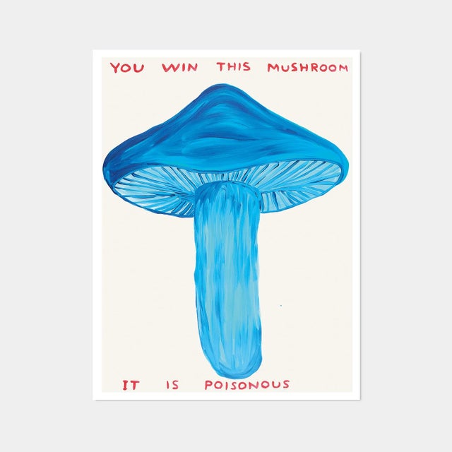 David Shrigley, You Win This Mushroom, 2020 David Shrigley posters created from the unique work: You Win This Mushroom﻿...
