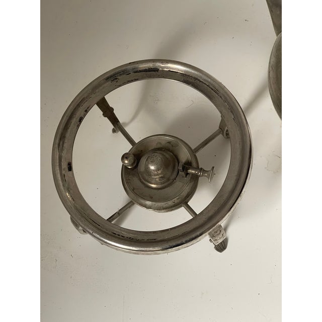 1920s Austrian Art Nouveau Tea Kettle With Stand For Sale In Miami - Image 6 of 7