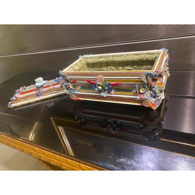 Murano Glass Jewel Box, 1930s For Sale - Image 11 of 15