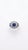 2020s Stunning 18k Gold Sapphire and Diamond Halo Cocktail Ring, New Design For Sale - Image 5 of 8