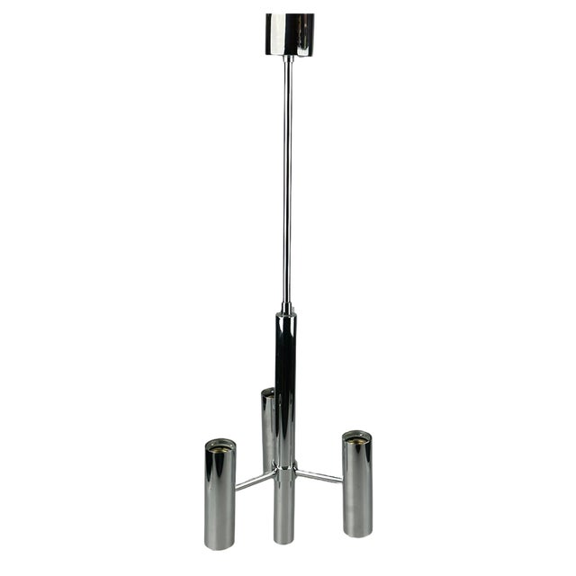 6-Flame Sputnik Ceiling Light from Hustadt Leuchten, Germany, 1970s For Sale