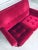 Hollywood Regency Style Fuchsia Velvet 2-Seat Sofa with Fringe, 1960s For Sale - Image 6 of 16