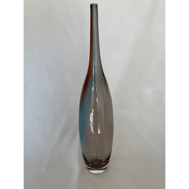 Kjell Engman Kosta Boda Swedish Tobago Multi Color Glass