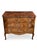 Continental Rococo Style Burl Walnut Arbalète-Form 3-Drawer Commode For Sale In San Francisco - Image 6 of 9