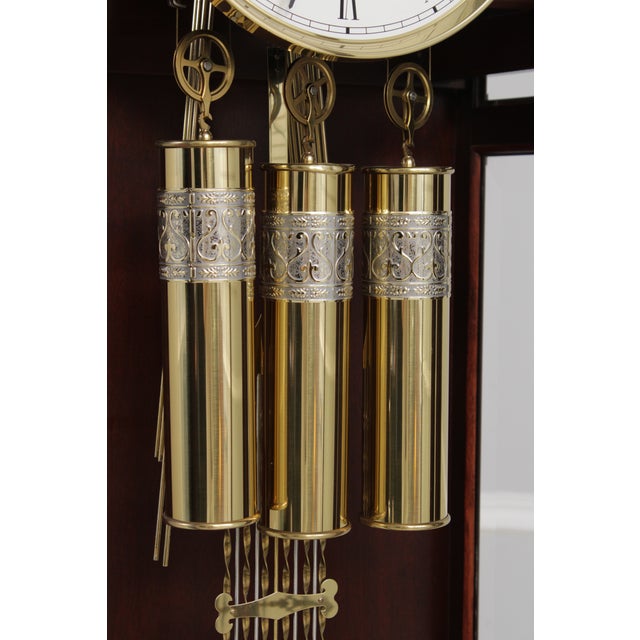 Howard Miller Presidential Cherry Grandfather Clock For Sale - Image 11 of 18